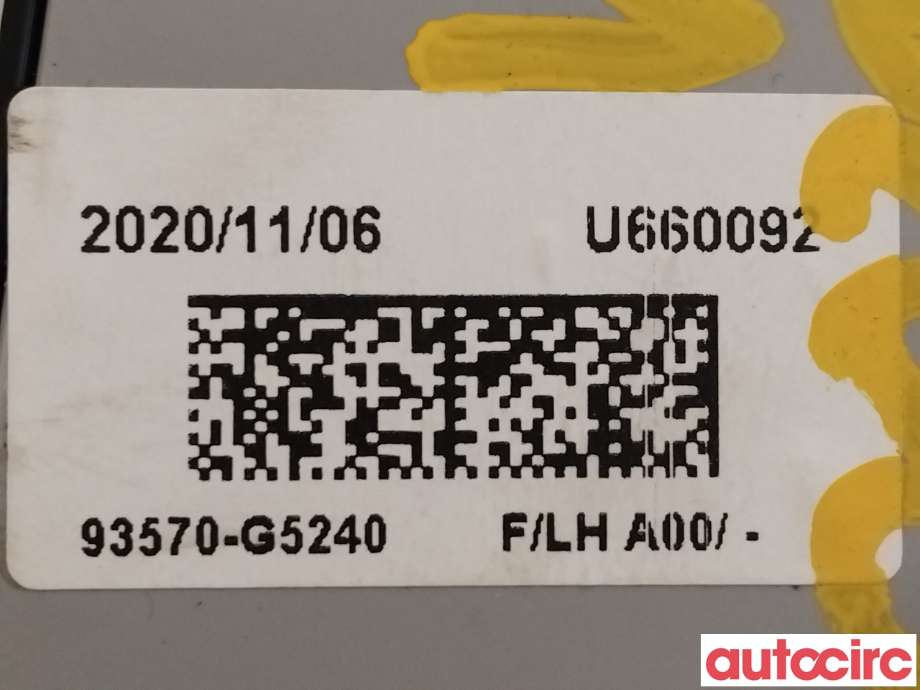 Bryter ruteheis til Kia Niro 2021-->> (KIA|93571G5240|93570-G5240)