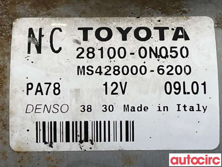 Starter diesel til Toyota Corolla 2007-2013  (TOYOTA|281000N050|MS428000-6200|28100-0N050)
