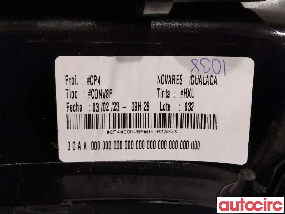 Innredning, Konsoll til Citroën C4, Spacetourer 2019-->>  (CITROEN|98347562ZD||95450091ZD)