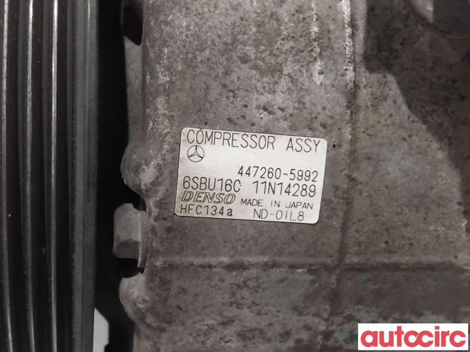 Aircondition kompressor til Mercedes E-Klasse 2009-2013 (Fase 1) (W212) (W212) (MERCEDES|A0032308711|447260-5992)