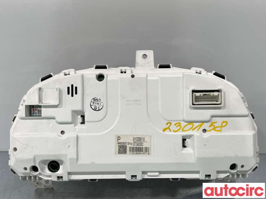 Instrumentpanel til Mitsubishi Lancer 2008-2017  (MITSUBISHI|8100B818|)