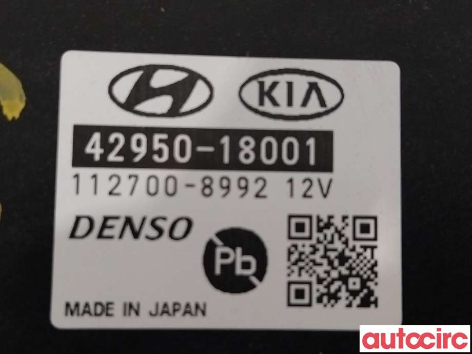 Styreenhet diverse til Kia Niro 2021-->>  (KIA|4295018001|42950-18001)