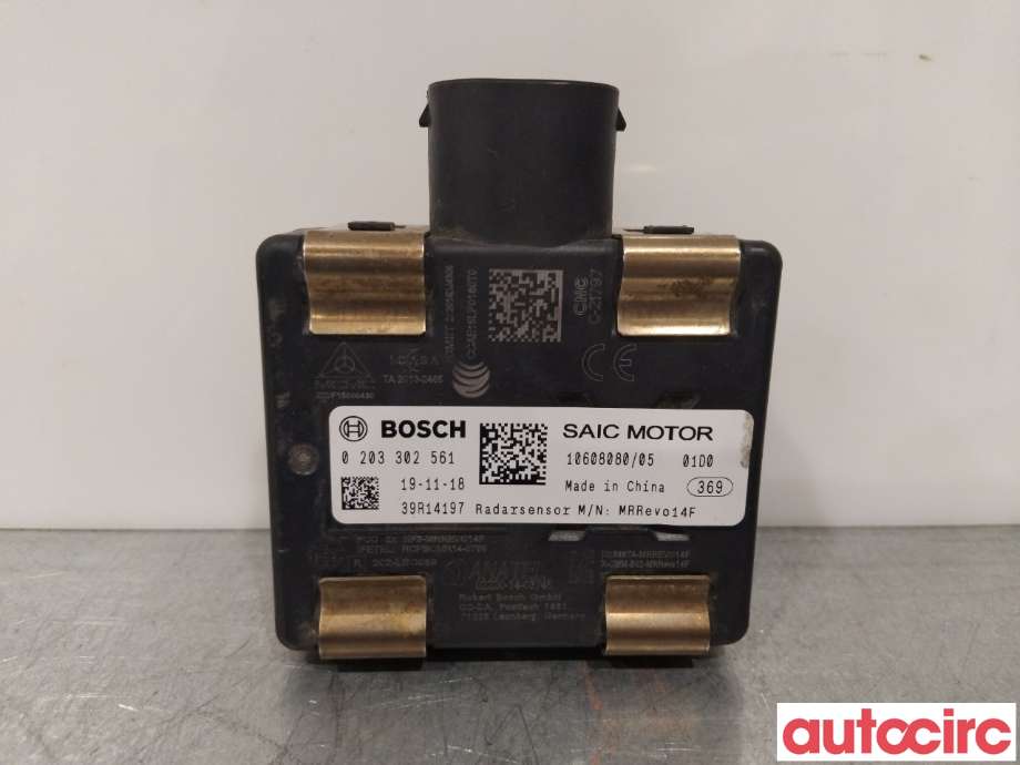 Sensor radar til MG ZS EV 2019-2021 (Type I, Fase 1)  (MG|10608080|0203302561)