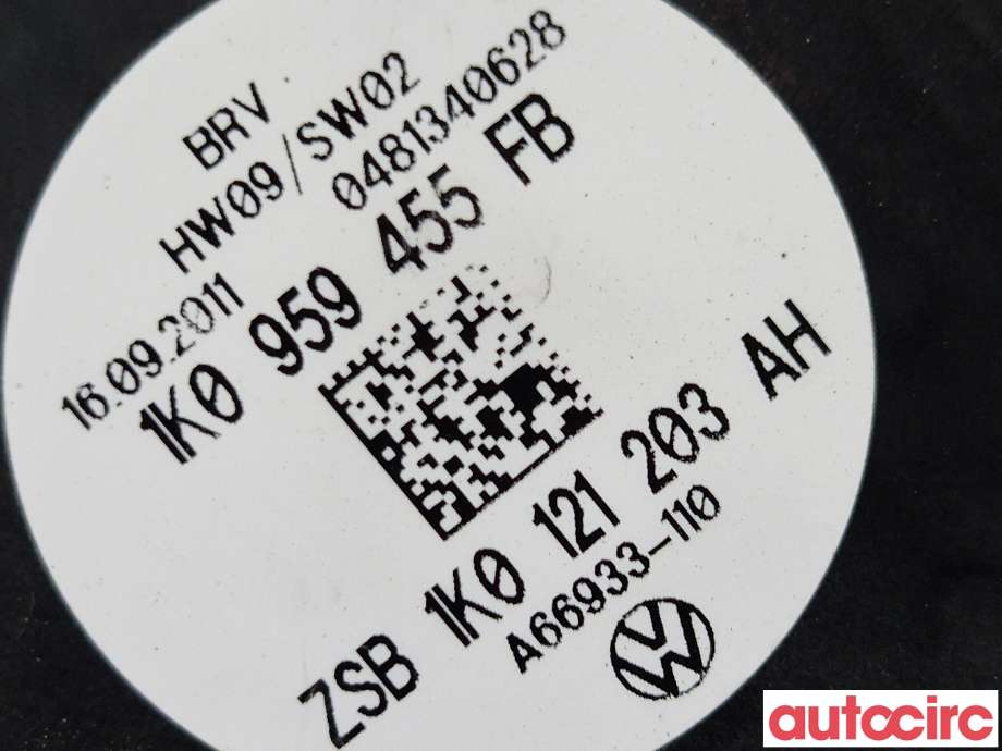 Kjølevifte til VW Golf VI 2008-2012  (VOLKSWAGEN|1K0121203AN|)