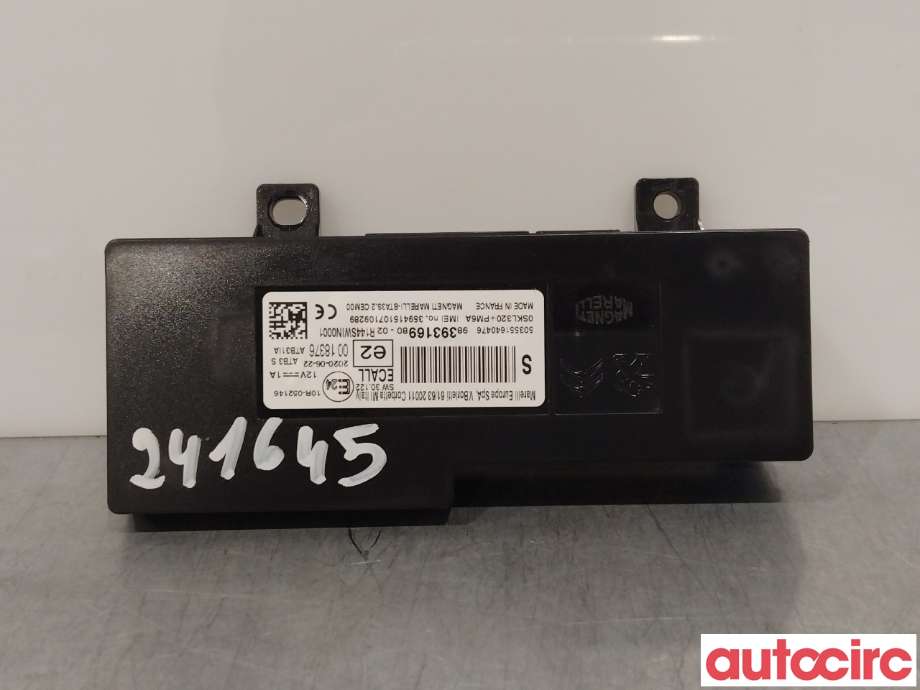 Styreenhet diverse til Peugeot 208 2019-->> (Type II)  (PEUGEOT|9847654980||9839316980)
