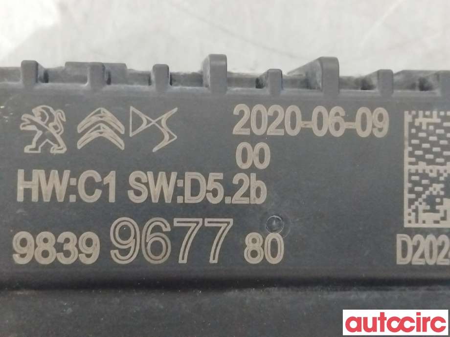 Sensor radar til Peugeot 208 2019-->> (Type II)  (PEUGEOT|1662442080||9839967780)