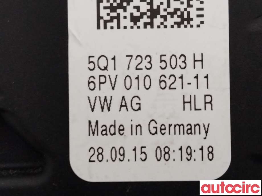 Pedal gass til VW e-Golf 2014-2017 (Fase 1)  (VOLKSWAGEN|5Q1723503K|5Q1723503H)