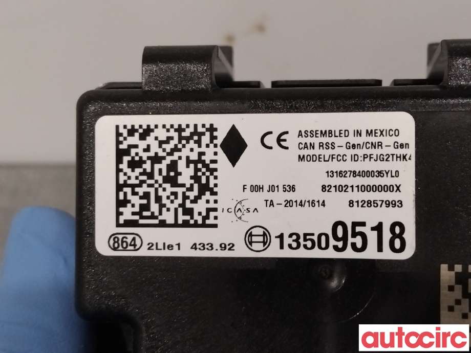 Styreenhet nøkkelfri/keyless til Opel Ampera-e 2017-->> (Type II)  (OPEL|13595511|)