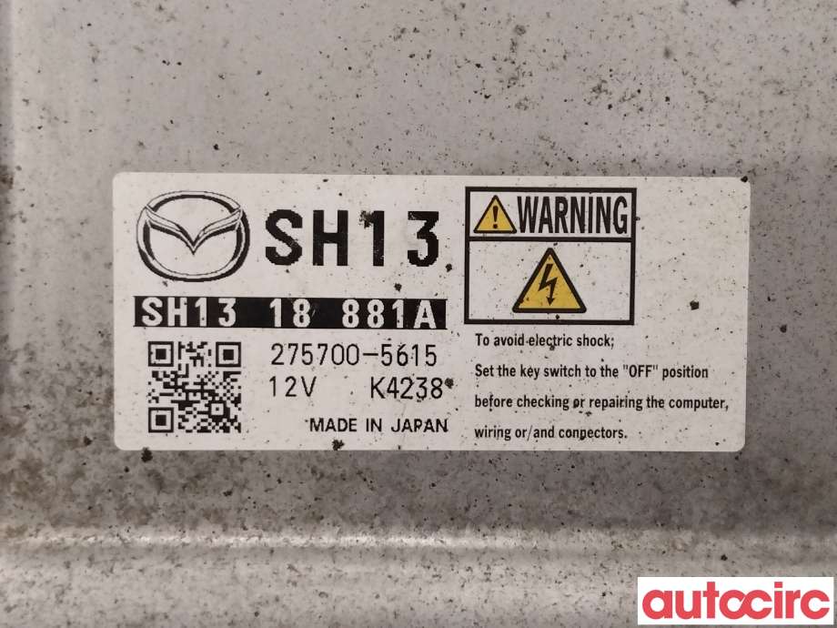 Styreenhet motor til Mazda CX-5 2012-2017 (Type I)  (MAZDA|SH13-18-881B|275700-5615|SH1318881A)