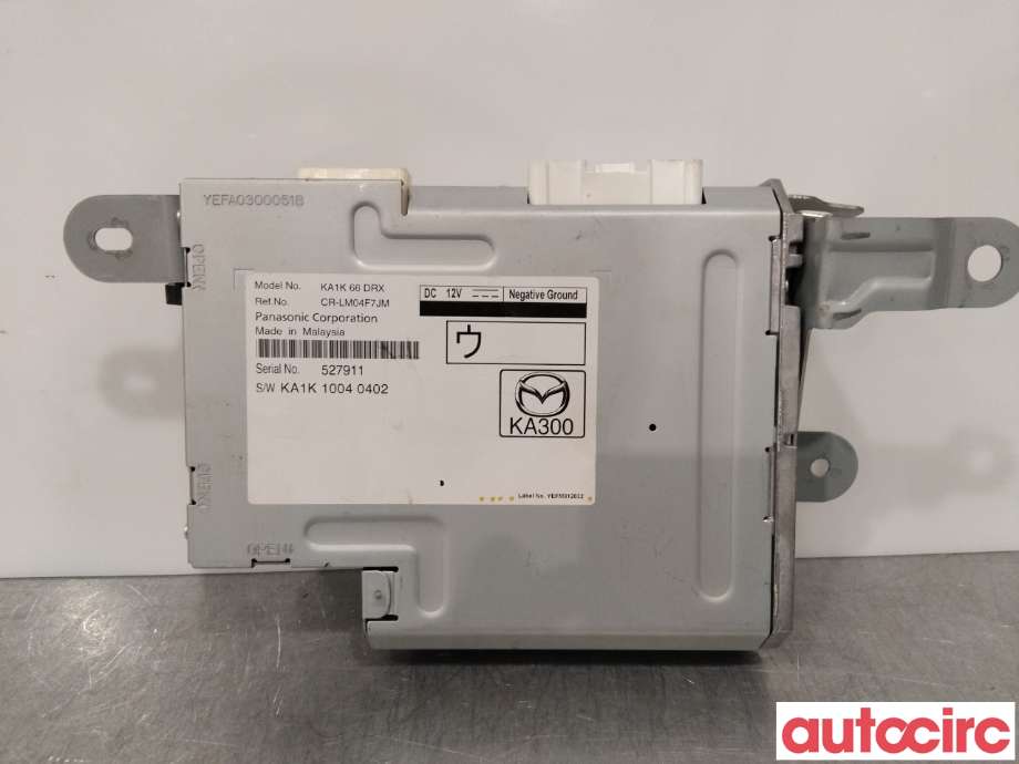Bilstereo diverse til Mazda CX-5, 2012-2017 (Type I)  (MAZDA|KA1K-66-DRX)
