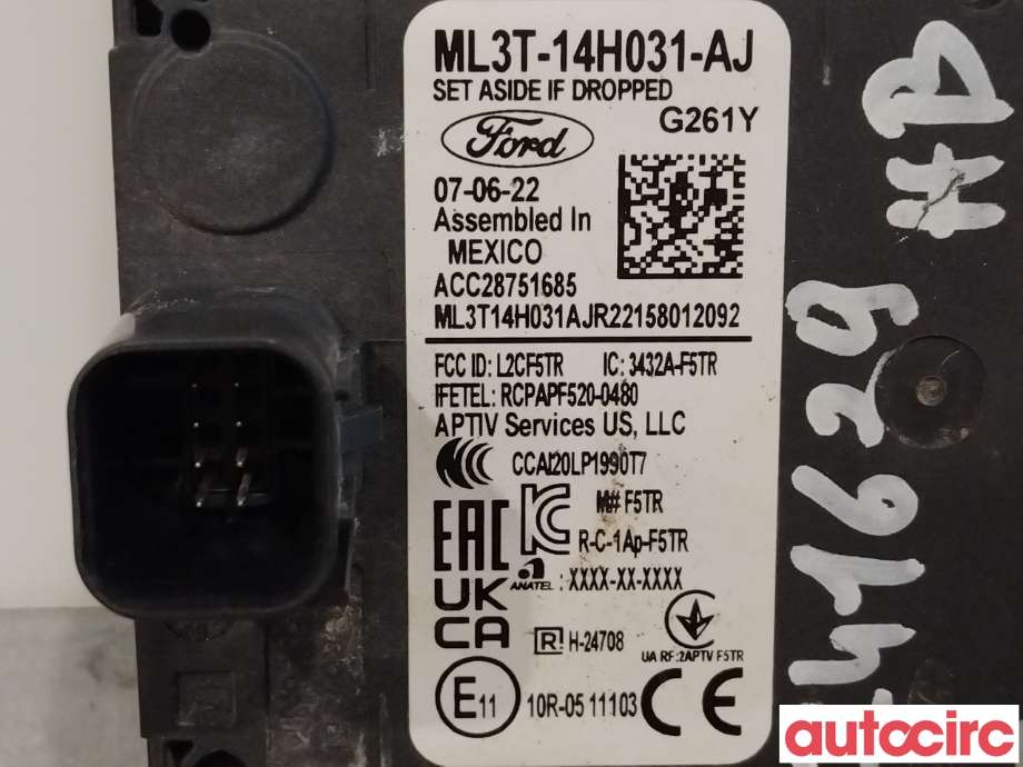 Sensor diverse til Ford Mustang Mach-e 2020-->>  (FORD (US)|2657693|ML3T-14H031-AJ)