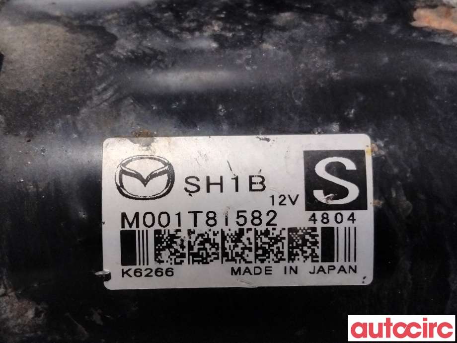 Starter diesel til Mazda CX-5 2012-2017 (Type I)  (MAZDA|SH1B-18-400|M001T81582|SH1B)