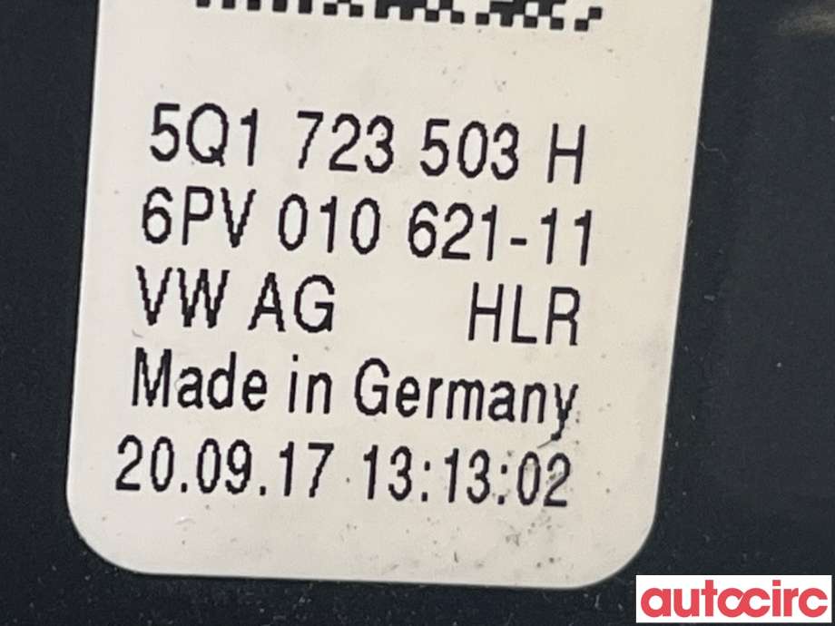 Pedal gass til Škoda Octavia 2017-2020 (Type III, Fase 2)  (SKODA|5Q1723503H)