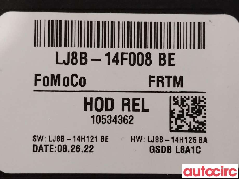 Styreenhet diverse til Ford Mustang Mach-e 2020-->>  (FORD (US)|2772090|LJ8B-14F008-BE)