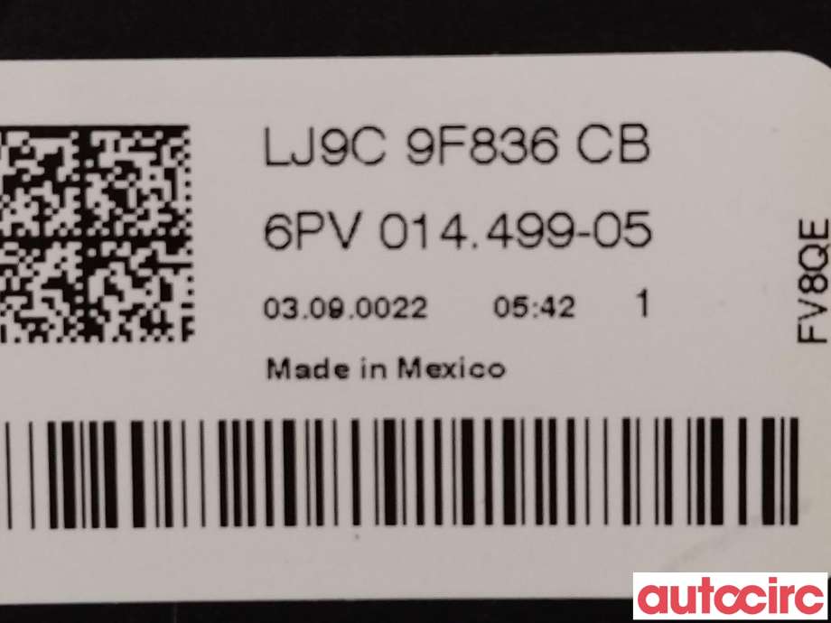 Pedal gass til Ford Mustang Mach-e 2020-->> (FORD (US)|2612938|LJ9C-9F836-CB)