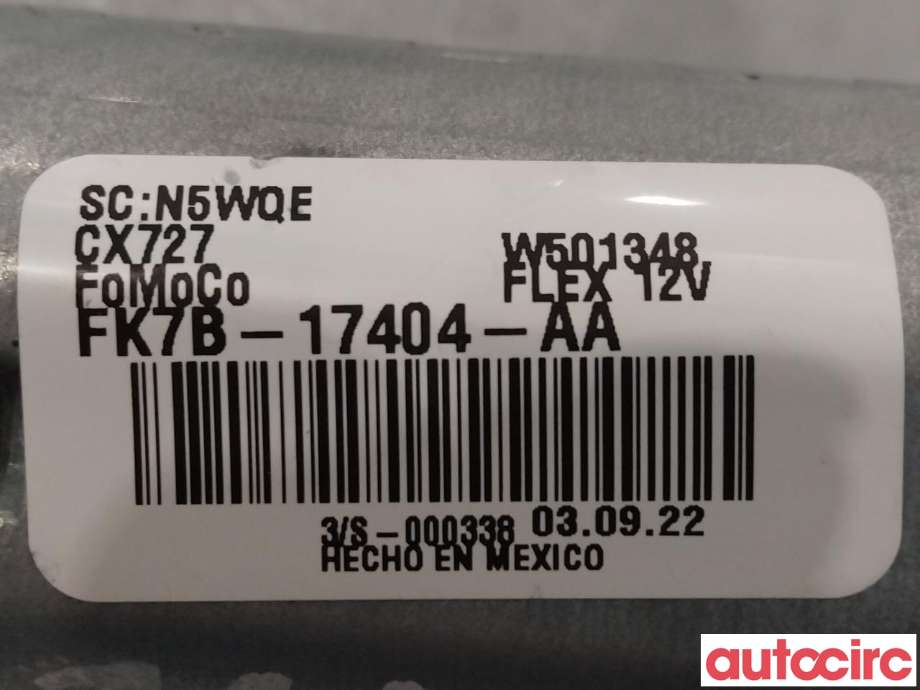 Viskermotor bakrute til Ford Mustang Mach-e 2020-->>  (FORD (US)|5309566|FK7B-17404-AA)