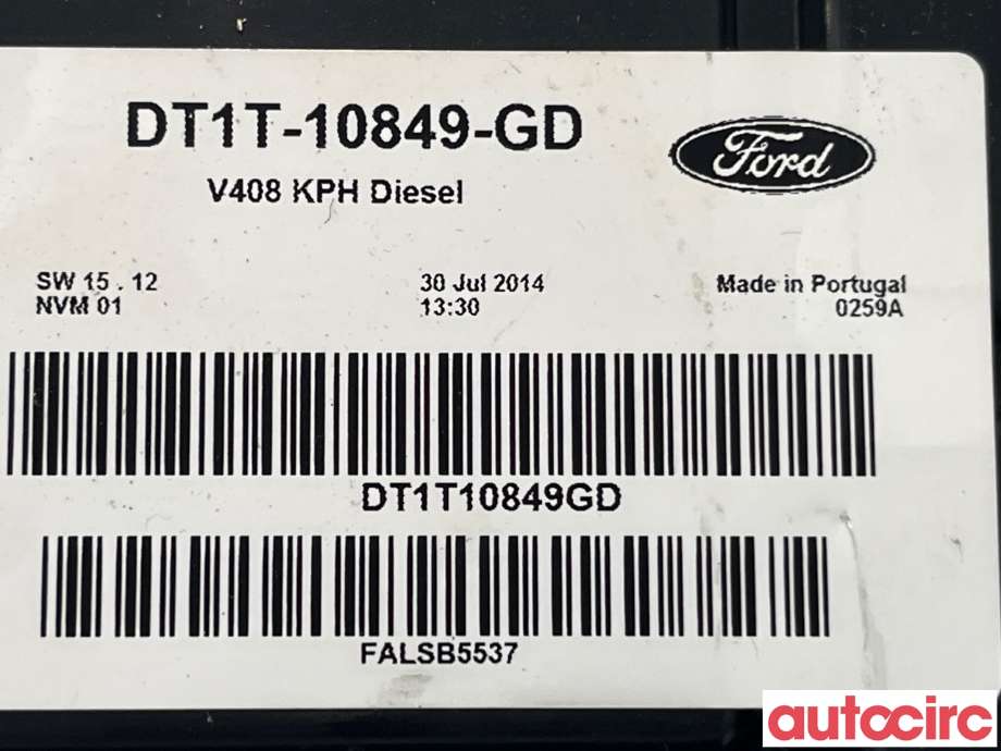 Instrumentpanel til Ford Transit Connect 2013-2018 Type II, Fase 1  (FORD|2550351||DT1T-10849-GD)