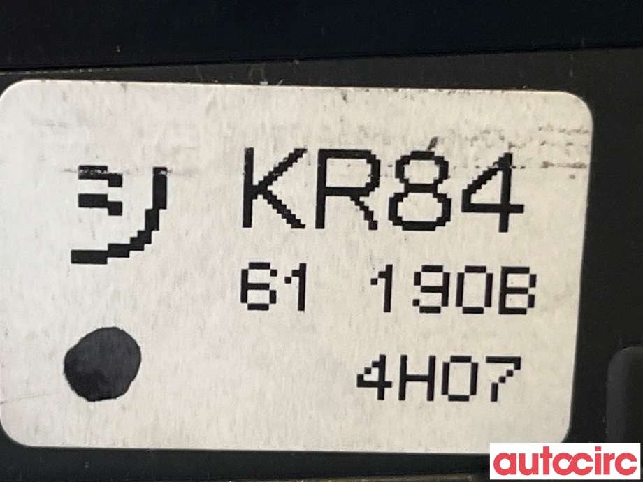 Varmeapparat betjening til Mazda CX-5 2012-2017 (Type I)  (MAZDA|KR84-61-190B)
