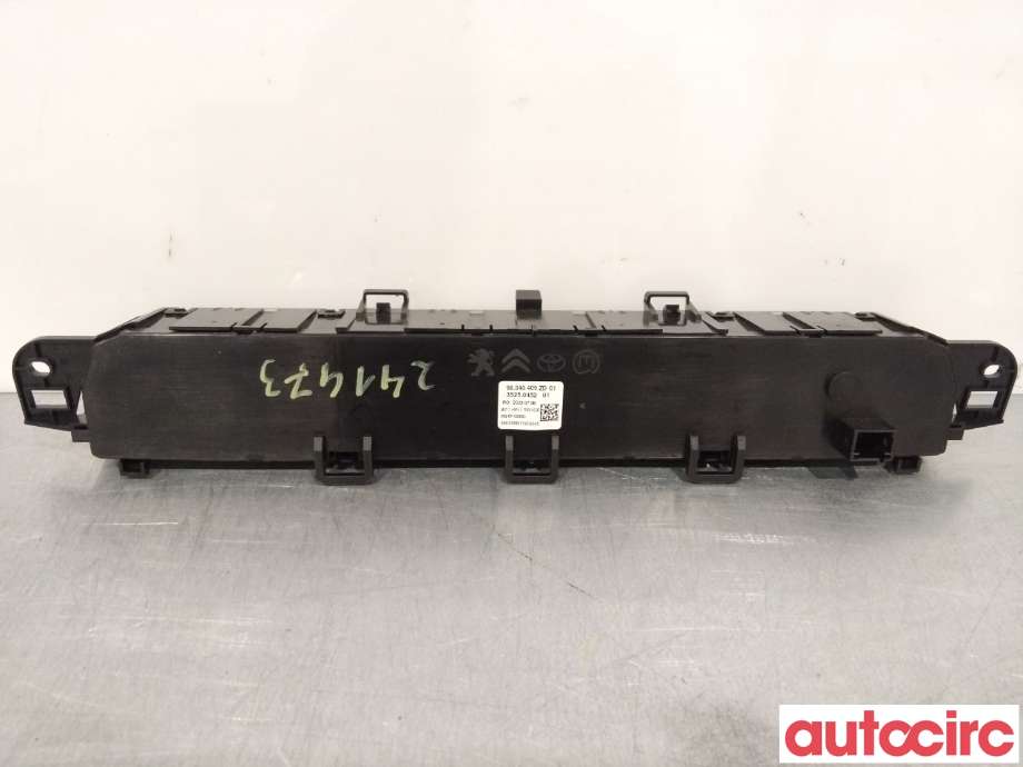 Varmeapparat betjening til Toyota Proace 2016-->> (Type II) (TOYOTA|SU001A5052||SU001B2016)
