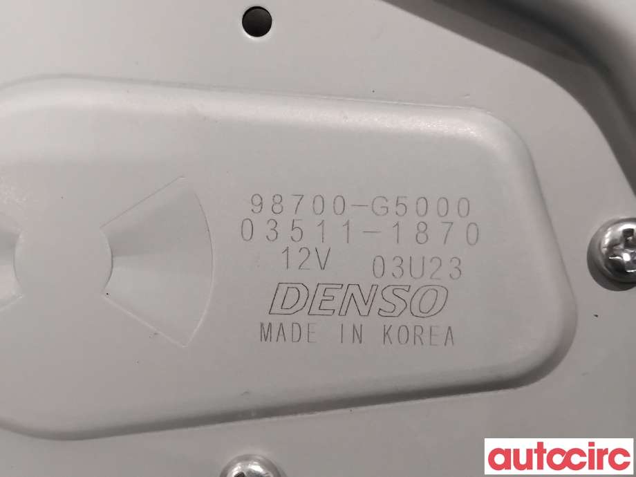 Viskermotor bakrute til Kia Niro 2016-2021  (KIA|98700G5000|03511-1870|98700-G5000)