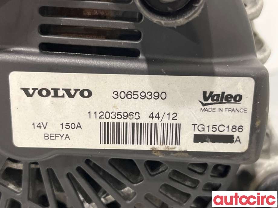 Dynamo til Volvo V40 2012-2019  (VOLVO|36012505|TG15C186|30659390)