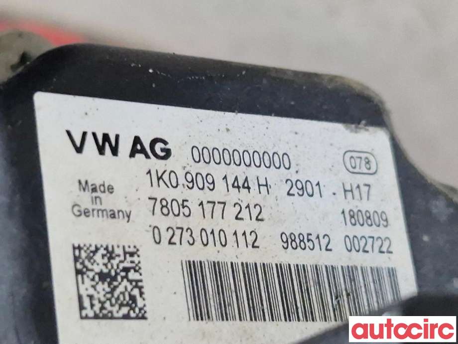 Tannstang elektrisk til VW Touran 2007-2010 (Type I, Fase 2)  (VOLKSWAGEN|1K1423055MX||1K0909144H)