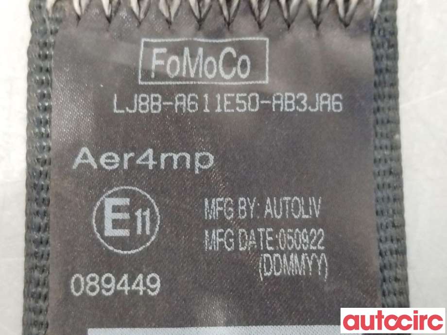 Sikkerhetsbelte bak høyre til Ford Mustang Mach-e 2020-->>  (FORD (US)|2475433|LJ8B-A611E50-AB3JA6)