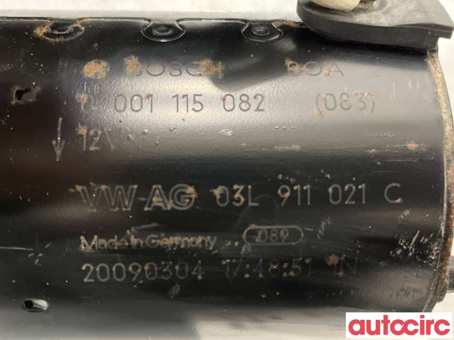 Starter diesel til Audi A4 2007-2014 (Type IV) (B8) (B8) (AUDI|03L911021CX|0001115082|03L911021HX)