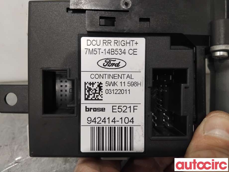 Ruteheis høyre bak til Ford Kuga 2008-2012 (Type I)  (FORD|1767048|979040-100|7M5T-14B534-CE)
