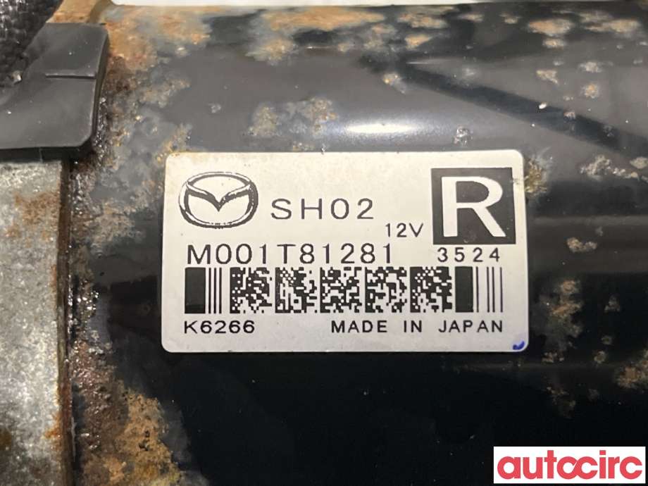 Starter diesel til Mazda CX-5 2012-2017 (Type I)  (MAZDA CX-5|SH02-18-400|M001T81281|SH02)