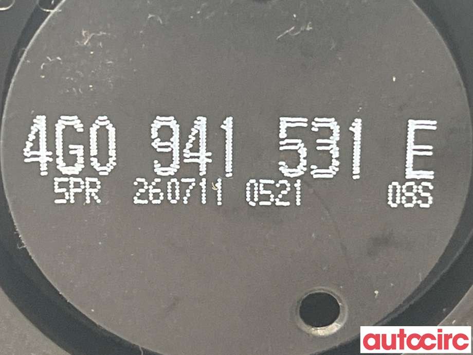 Bryter lys til Audi A6 2011-2014 (Type IV, Fase 1) (C7) (C7) (AUDI|4G0941531E)