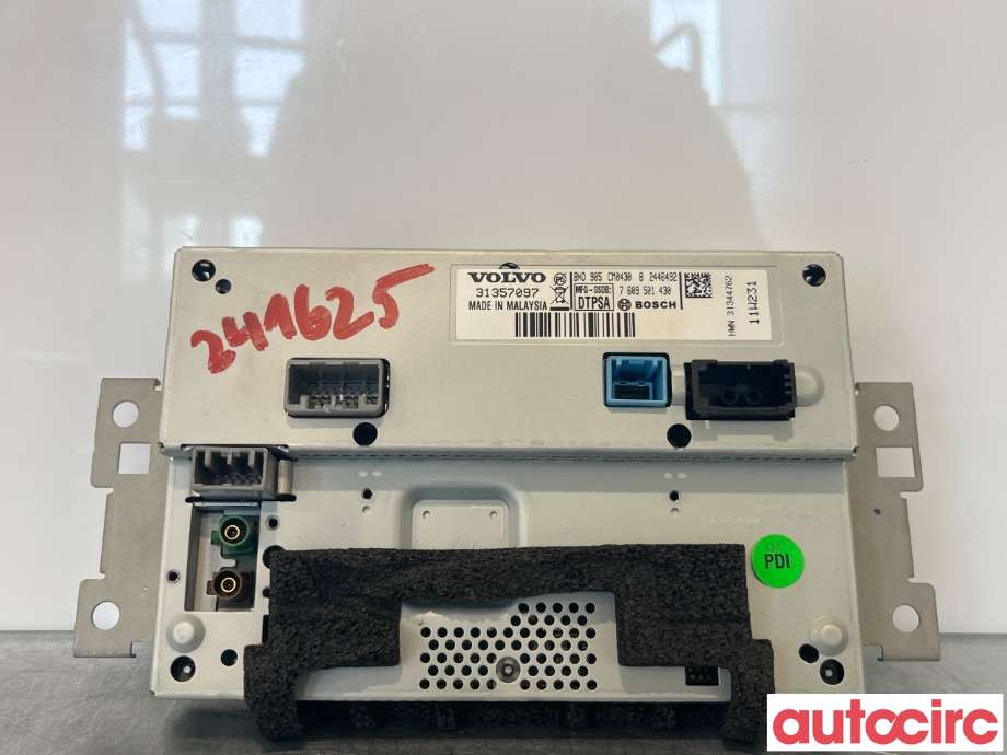 Instrument kjørecomputer til Volvo V60 2010-2013 (Type I, Fase 1) (VOLVO|36050609|)