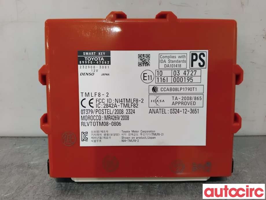 Styreenhet nøkkelfri/keyless til Toyota Prius +7 2012-2020 (Type III) (stasjonsvogn) (stasjonsvogn) (TOYOTA|8999047062|232900-3081|89990-47062)