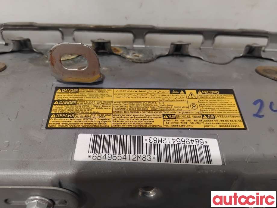 Airbag kne til Toyota Prius +7 2012-2020 (Type III) (stasjonsvogn) (stasjonsvogn) (TOYOTA|7390047020C0|)
