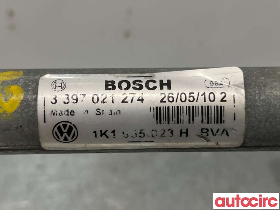 Viskermotor frontrute til VW Golf VI 2008-2012  (VOLKSWAGEN|1Q1955119B|1397220919|1Q1955119C)