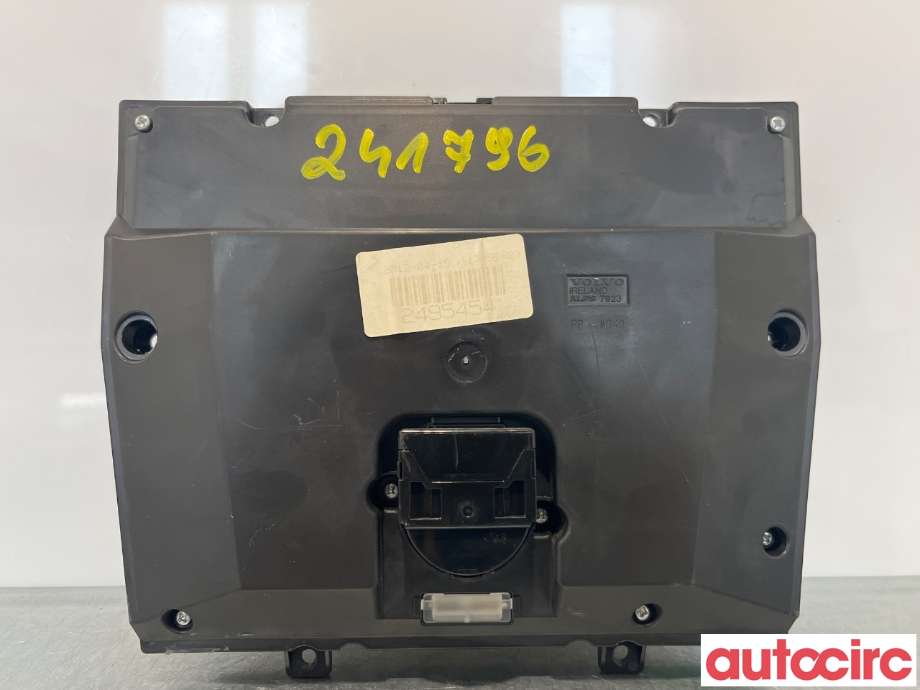 Varmeapparat betjening til Volvo V60 2010-2013 (Type I, Fase 1)  (VOLVO|30795271)