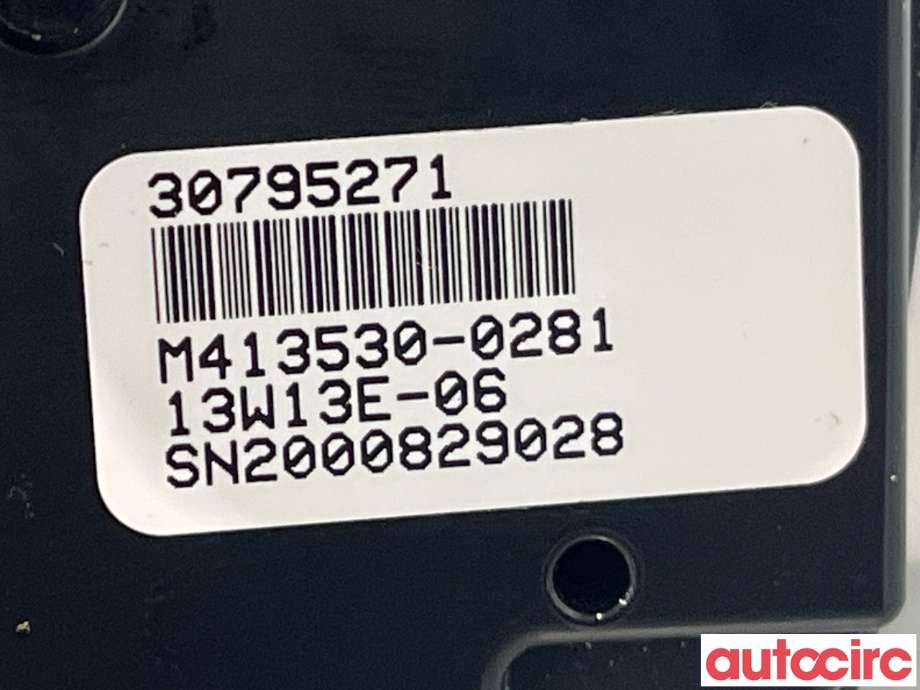 Varmeapparat betjening til Volvo V60 2010-2013 (Type I, Fase 1)  (VOLVO|30795271)