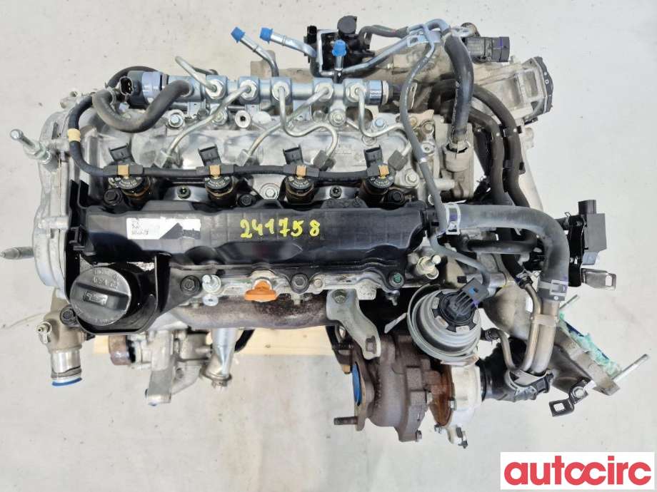 Motor diesel til Honda Civic 2012-2015 (Type IX, Fase 1) (HONDA|10002-R3J-G00|N16A1|)