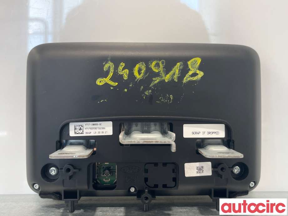 Multimedia display (MCU - Media Controller Unit) til Ford Transit Connect 2018-->> Type II, Fase 2 (FORD|2303709||KT1T-18B955-GC)