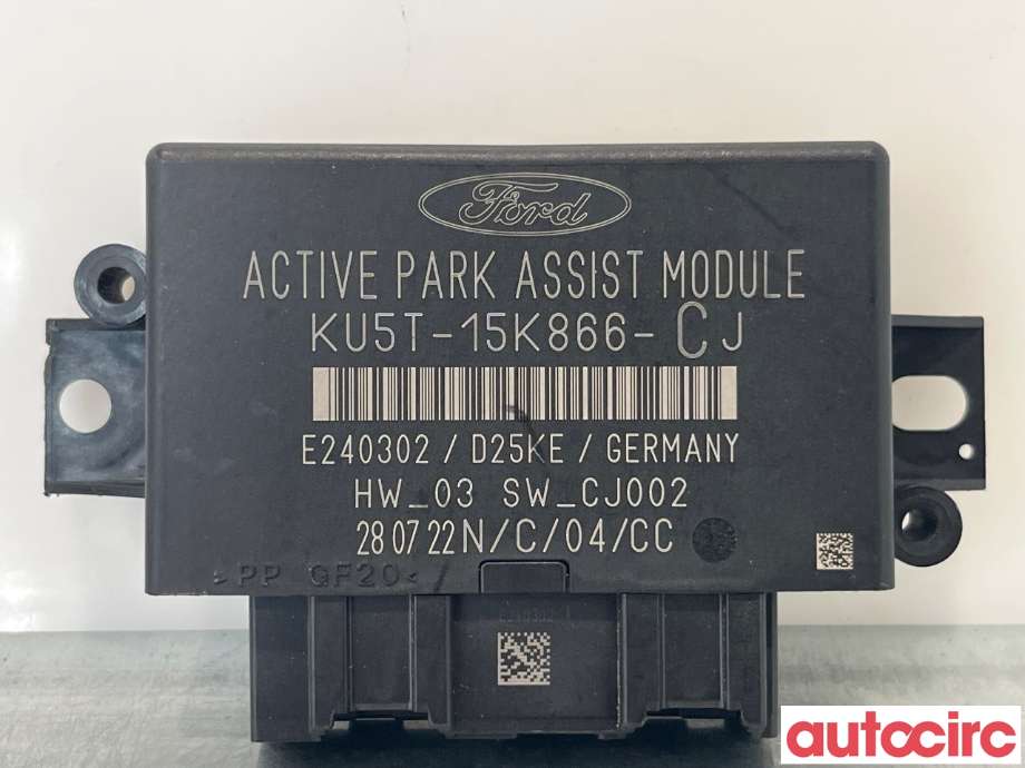 Styreenhet parkering til Ford Transit Connect, 2018-->> Type II, Fase 2  (FORD|2398033)