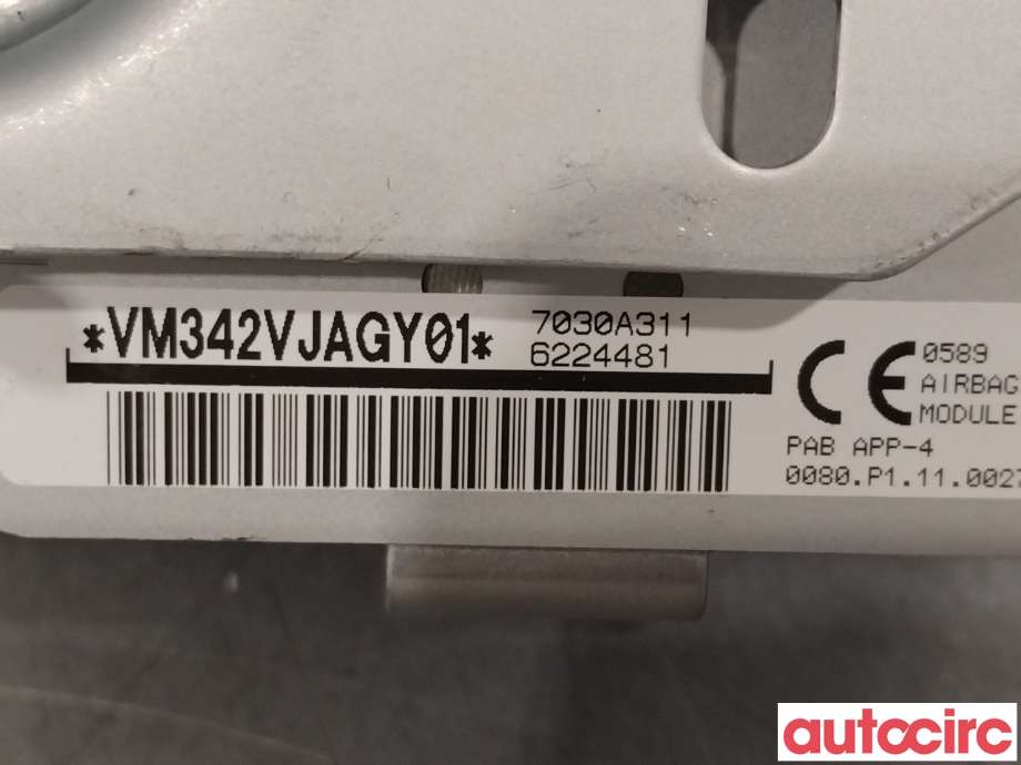 Airbag passasjer til Mitsubishi Outlander 2012-2015 (Type III, Fase 1) (MITSUBISHI|7030A311)