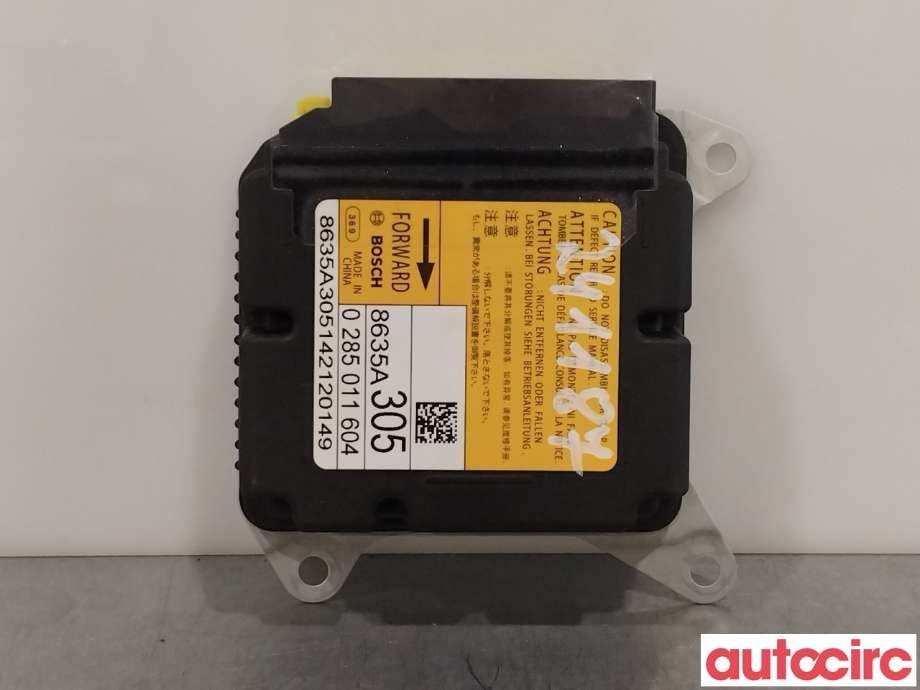Airbag elektronikk til Mitsubishi Outlander, 2012-2015 (Type III, Fase 1)  (MITSUBISHI|8635A305)