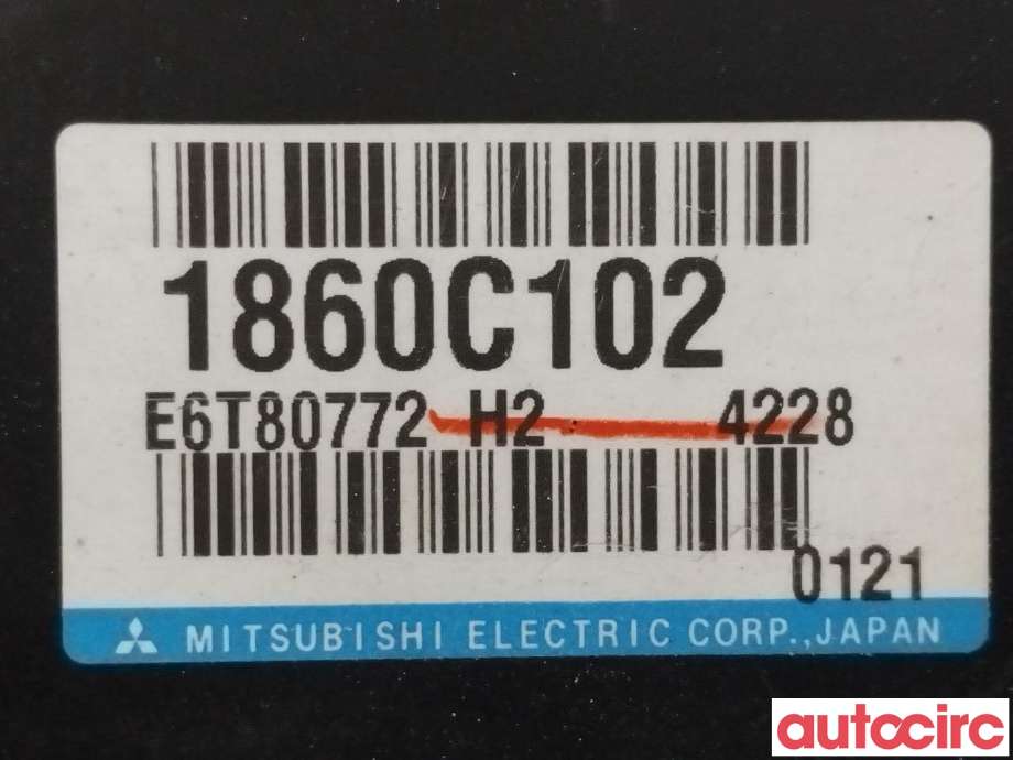 Styreenhet diverse til Mitsubishi Outlander 2012-2015 (Type III, Fase 1) (MITSUBISHI|1860C102)