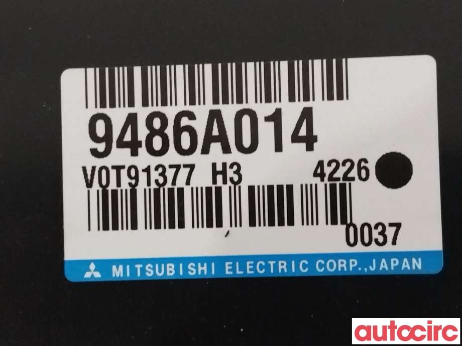 Styreenhet diverse til Mitsubishi Outlander 2012-2015 (Type III, Fase 1) (MITSUBISHI|9486A014)