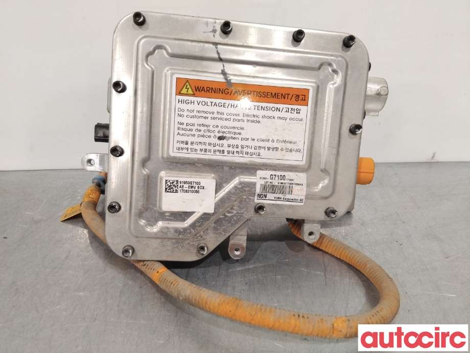Inverter elbil til Hyundai Ioniq Electric, 2016-2019 (Fase 1)  (HYUNDAI|91950G7100)