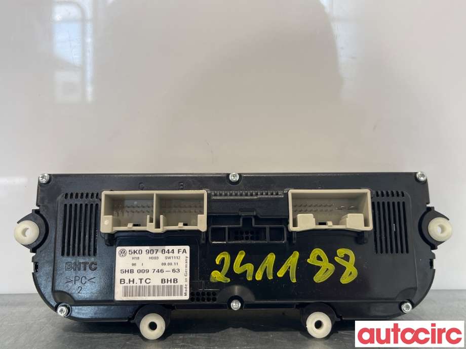 Varmeapparat betjening til VW Golf VI 2008-2012 (VOLKSWAGEN|5K0907044FA)