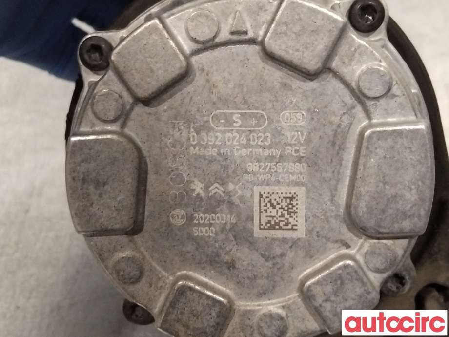 Sirkulasjonspumpe til Peugeot 208 2019-->> (Type II)  (PEUGEOT|9827567880|0392024023)