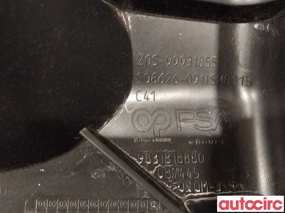 Diverse deler til Citroën C4, Spacetourer 2019-->> (CITROEN|9831818880)