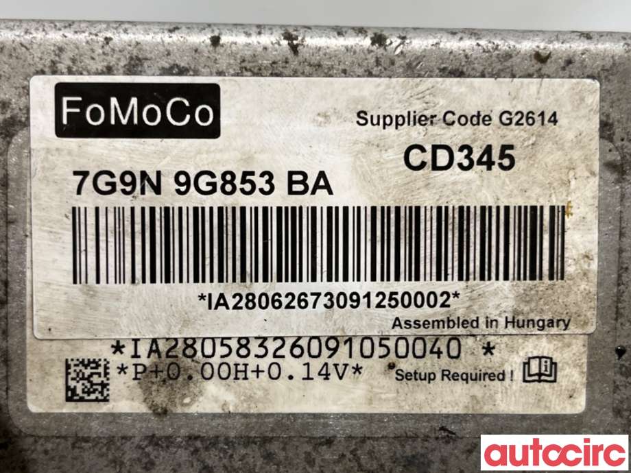 Sensor radar til Ford Mondeo 2007-2010 (Type IV, Fase 1)  (FORD|1673469|CD345|7G9N9G853BA)