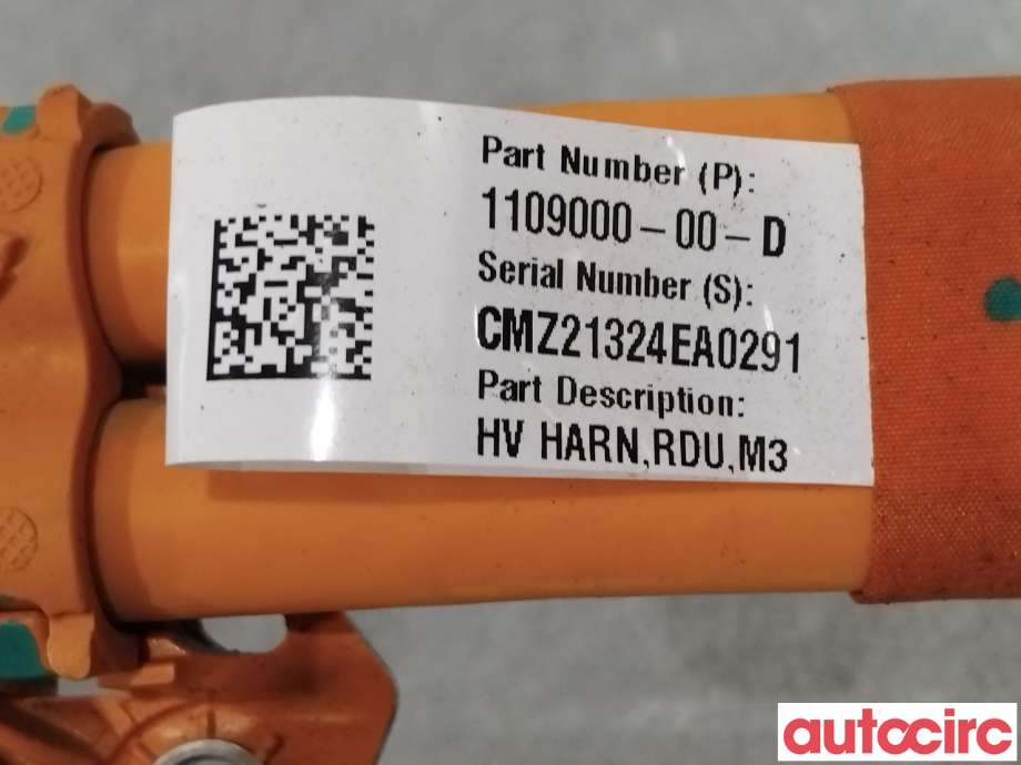 Kabel høy volt (HV) hybrid til Tesla Model Y 2021-2024 (Type I) (TESLA|1109000-00-D|)